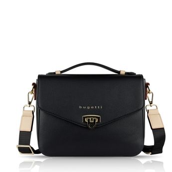 Bugatti damen elegante Handtasche - schwarz
