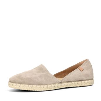 Robel damen Velourleder Espadrilschuhe - grau/braun