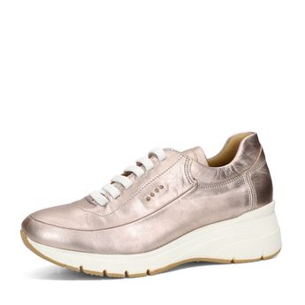 ETIMEĒ damen Glattleder Sneaker - bronze