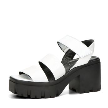 ETIMEĒ damen stilvolle Sandalen - weiss