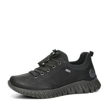 Rieker damen bequeme Sneaker - schwarz