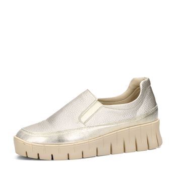 ETIMEĒ damen Glattleder Sneaker - gold