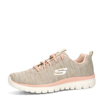 Skechers damen bequeme Sneaker - beige/braun