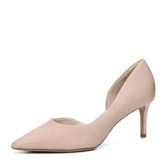 Tamaris damen Glattleder Pumps - light pink