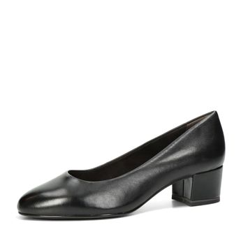 Tamaris damen Glattleder Pumps - schwarz